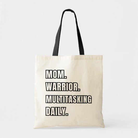 Persoonlijke geschenken voor multitaskende Moeder Tote Bag (Voorkant)