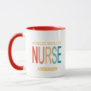 Persoonlijke geschenken voor verpleegkundige in de mok