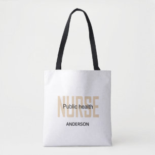 Persoonlijke geschenken voor verpleegkundige in de tote bag