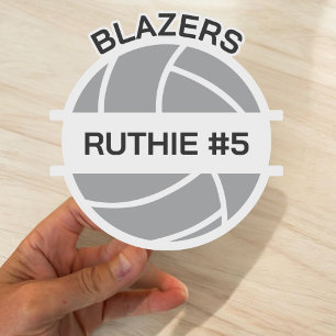 Persoonlijke geschenken voor volleybalteams Volley Sticker