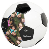 Persoonlijke Gesigneerde en Beeld Voetbal (Drie kwart)