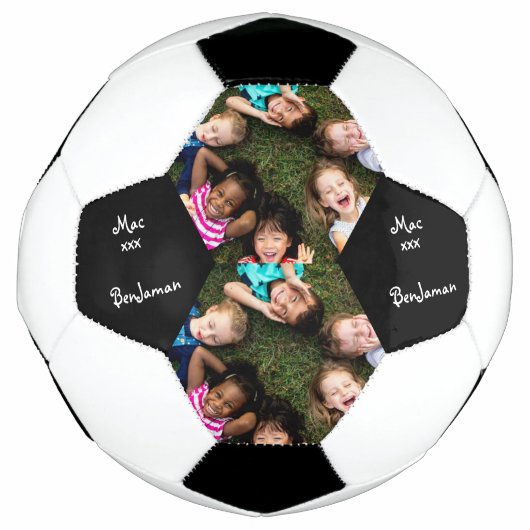 Persoonlijke Gesigneerde en Beeld Voetbal (Voorkant)