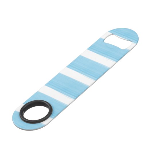 PERSOONLIJKE GESTREEPTE FLESOPENER SPEED FLESSENOPENER (Achterkant Gekanteld)