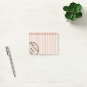 Persoonlijke gestreepte honkbal Post-it-notitieblo Post-it® Notes (Kantoor)