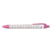 Persoonlijke gestreepte pen (Bovenkant)
