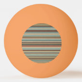 Persoonlijke gestreepte  pingpongbal (Achterkant)