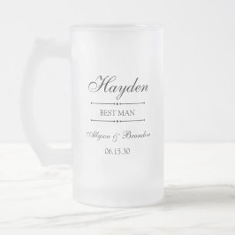 Persoonlijke Getuige Geschenk Matglas Bierpul