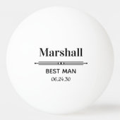 Persoonlijke Getuige Pingpongbal (Voorkant)