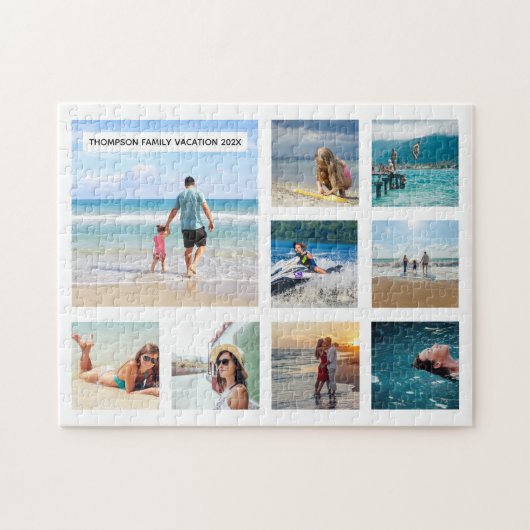 Persoonlijke gevaccineerde foto's Jigzaag Puzzle Legpuzzel (Horizontaal)