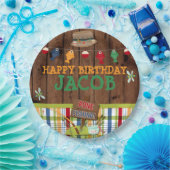 Persoonlijke Geviste verjaardag Papieren Bordje (Feest)