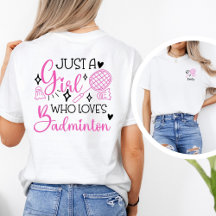 Persoonlijke Gewoon Een Meisje Dat Van Badminton H