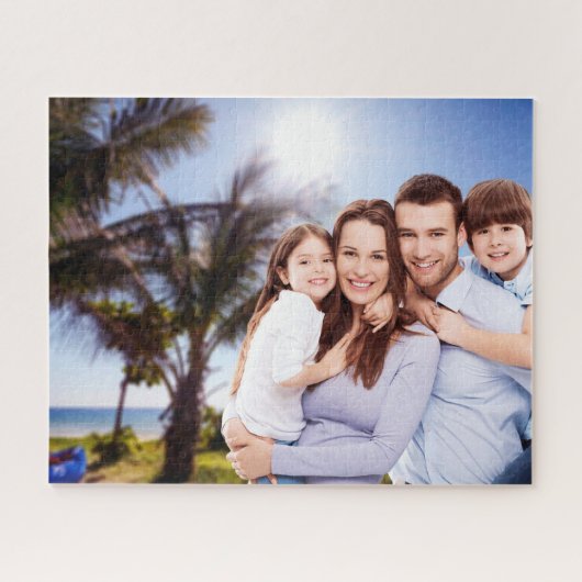 Persoonlijke gezelfamiliefoto legpuzzel (Horizontaal)