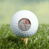 Persoonlijke Gezicht Bruidsjonker Golf Grappige Go Golfballen (Insitu Shirt)