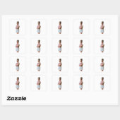 Persoonlijke gezicht sticker, waterfles sticker (Vel)