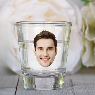 Persoonlijke Gezichtshuwelijk Verjaardagsfeest Fav Shot Glas