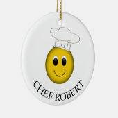 Persoonlijke gezichtskap keramisch ornament (Rechts)