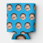 Persoonlijke gezichtsverjaardagsfavorieten vrijgez blikjeskoeler (Voorkant)