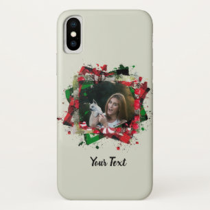 Persoonlijke gezinsdierfoto Kerstmis Case-Mate iPhone Case