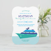 Persoonlijke gezinshereniging cruise kaart (Staand voorkant)