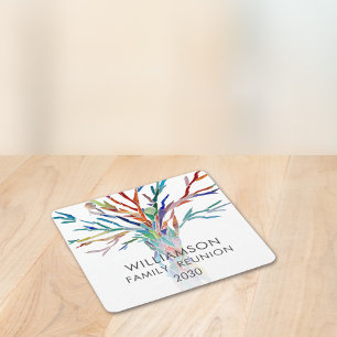 Persoonlijke gezinshereniging kartonnen onderzetters