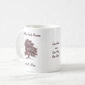 Persoonlijke gezinshereniging koffiemok (Voorkant links)