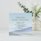 Persoonlijke gezinshereniging van het Misty Mounta Kaart (Staand voorkant)