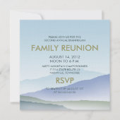 Persoonlijke gezinshereniging van het Misty Mounta Kaart (Voorkant)