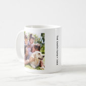 Persoonlijke gezinsmok koffiemok (Voorkant links)