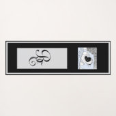 Persoonlijke gezondheid Fitness Funny Comic Grey a Yogamat (Achterkant (horizontaal))