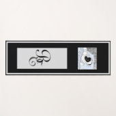 Persoonlijke gezondheid Fitness Funny Comic Grey a Yogamat (Voorkant (horizontaal))