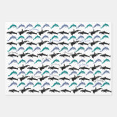 PERSOONLIJKE GIFT WRAP VOOR SCHUBA-DIVERS.  DRIE S INPAKPAPIER VEL (Voorkant 3)