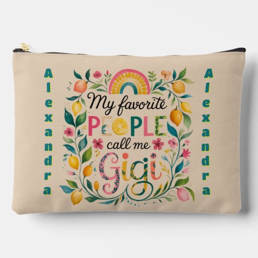 ❤️Persoonlijke GIGI-cadeaus Moederdag Verjaardag Etui (Voorkant)