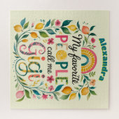 ❤️Persoonlijke GIGI-cadeaus Moederdag Verjaardag  Legpuzzel (Horizontaal)