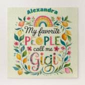 ❤️Persoonlijke GIGI-cadeaus Moederdag Verjaardag Legpuzzel (Verticaal)