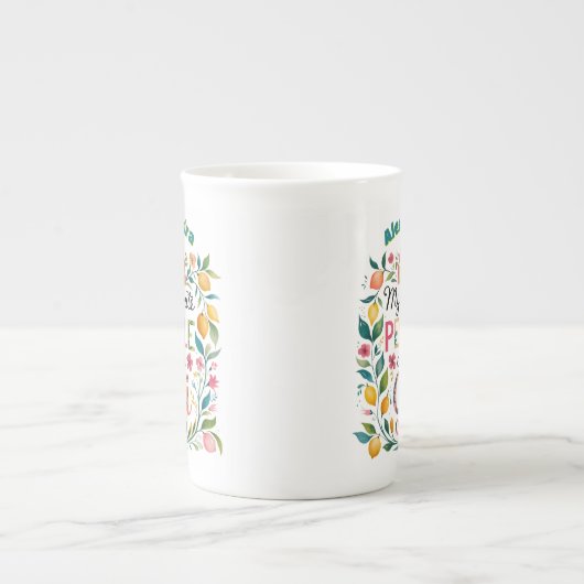 ❤️Persoonlijke GIGI-cadeaus Moederdag Verjaardag  Porselein Kop (Voorkant)