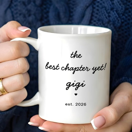 Persoonlijke Gigi-mok Beste Hoofdstuk Tot Nu Toe Koffiemok