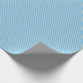 Persoonlijke Gingham Cadeaubijsluiters Cadeaupapier (Hoek)