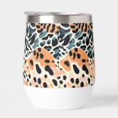 Persoonlijke Giraffe Luipaard Dierprint (Rechts)