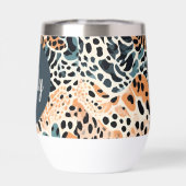 Persoonlijke Giraffe Luipaard Dierprint (Achterkant)