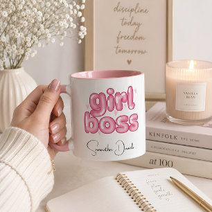 Persoonlijke Girl boss Mok