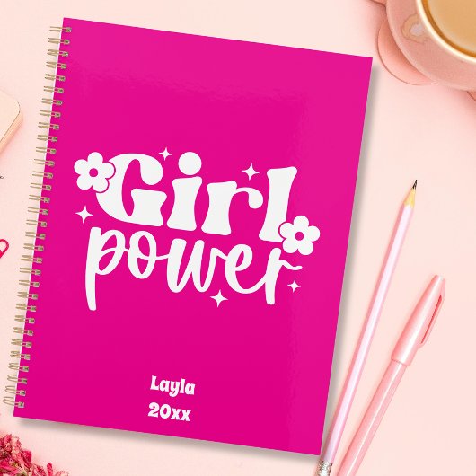 Persoonlijke Girl Power Jaarplanner Planner