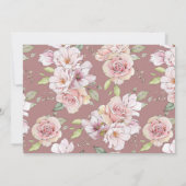 Persoonlijke Glam Girl Bruidsmeisje Voorstel Kaart (Achterkant)