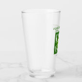 Persoonlijke glas tumbler met golfbaan (Rechts)