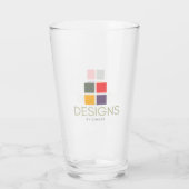 Persoonlijke glazen beker (Achterkant)