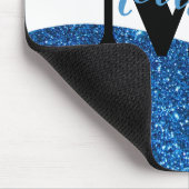 Persoonlijke glitters muismat (Hoek)
