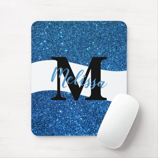 Persoonlijke glitters muismat (Met muis)
