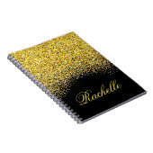 Persoonlijke Glitters Notitieboek (Rechterzijde)