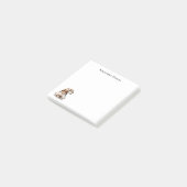 Persoonlijke Gnome Post-It Notities Post-it® Notes (Schuin)
