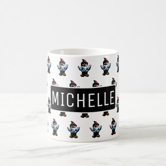 Persoonlijke gnomen koffiemok (Center)