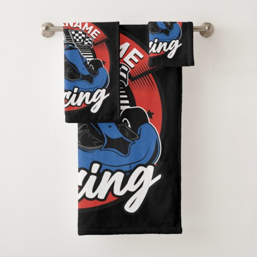 Persoonlijke Go Kart Extreme Racing Karting Race Bad Handdoek (Insitu)